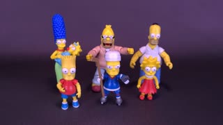 Jakks Pacific The Simpsons Wave 5 Grandpa Simpson 5" Figure Review