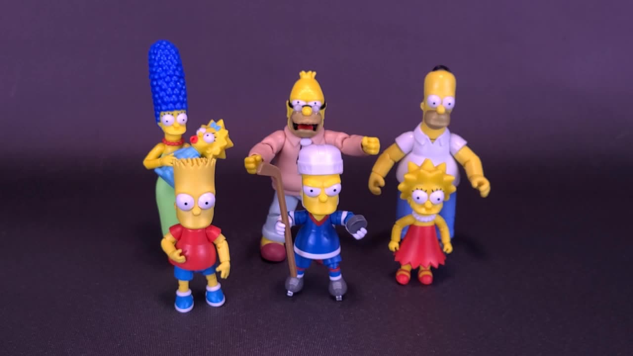Jakks Pacific The Simpsons Wave 5 Grandpa Simpson 5" Figure Review