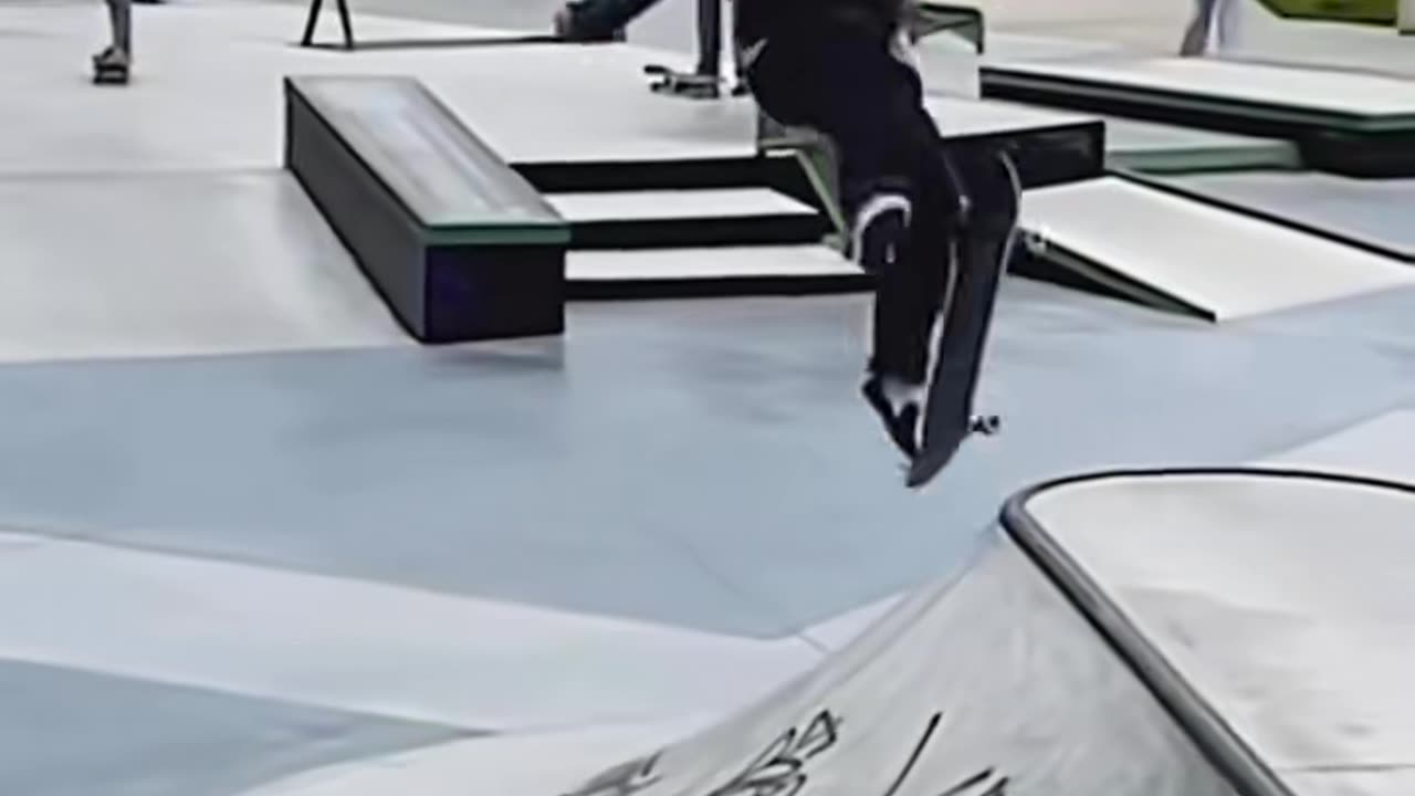 🤯🛹 The Insane 360 Flip Ghost Grab! Watch This! | SkateNation