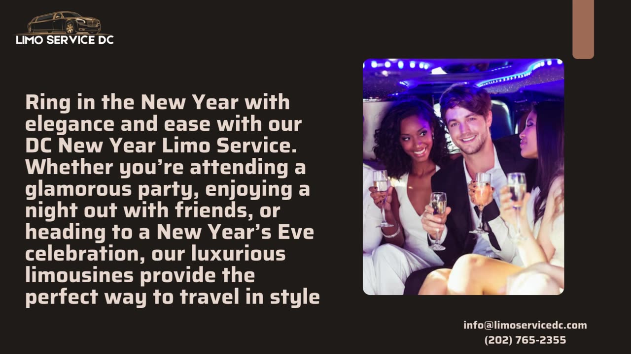 DC New Year Limo Service for Your Ticket to a Glamorous Celebration