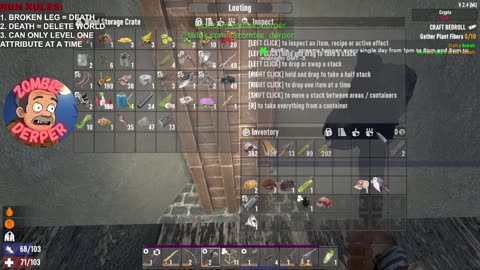 Crayon Eater Fumbles the Bag | 7 Days to Die Permadeath