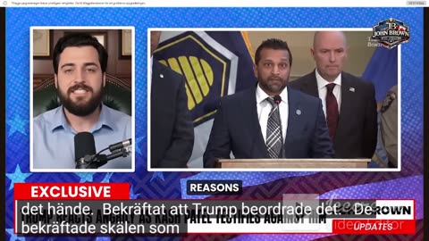 Kash Patel svor under ed på att Trump mörkat Epsteindokumenten