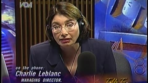 USA WORLDNET September 12, 2001 830pm-900pm EDT