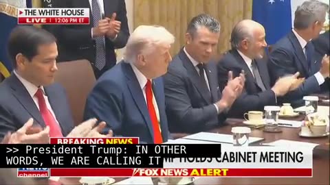 ‘We’re Back, Italians!’ Trump Kicks Off Cabinet Meeting by Commemorating Columbus Day