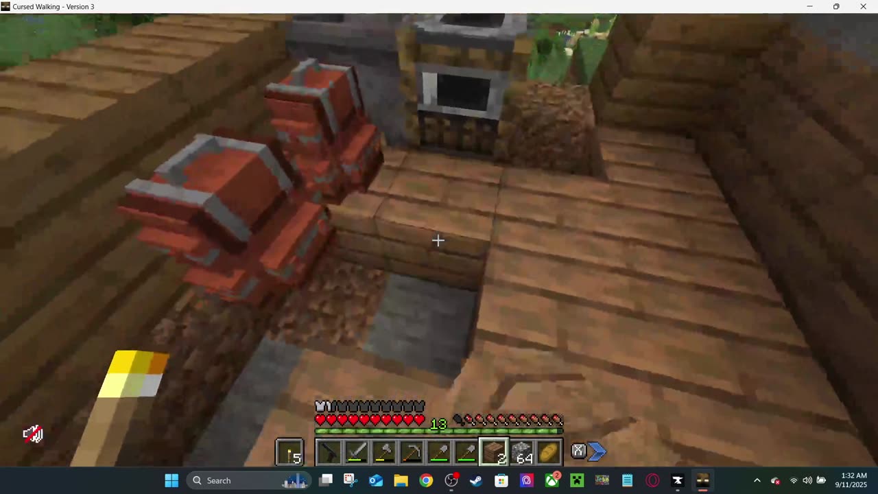 [Full Gameplay #305-2025] Minecraft: Cursed Walking (World 1 - EP-02)