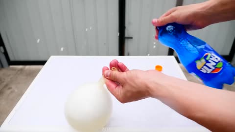 Experiment Coca Cola Mentos vs Washing Machine