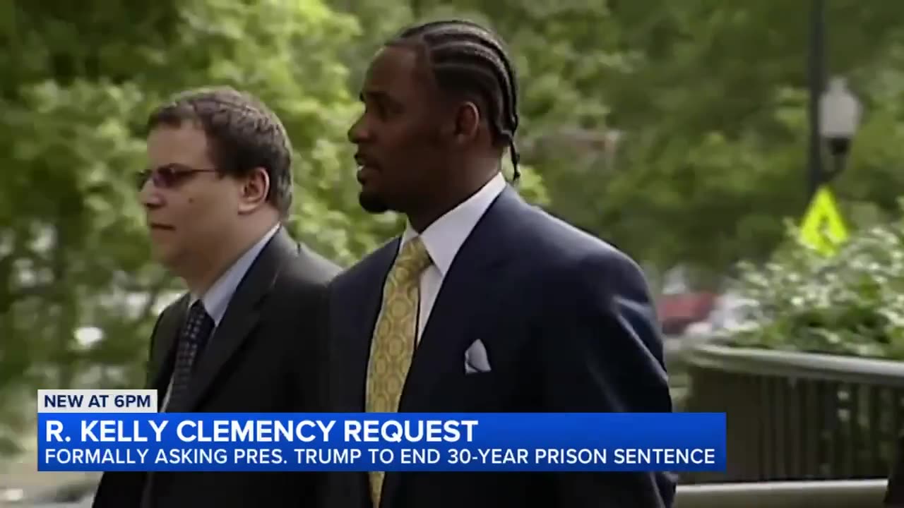 R. Kelly has asked President Trump to commute his 30 year sentence