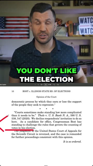 Supreme Court Lets Candidates CHALLENGE Election Rules