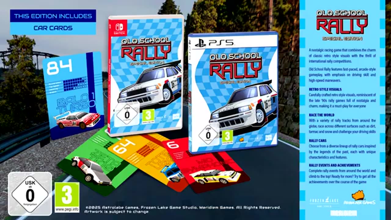 Old School Rally - Official Launch Trailer