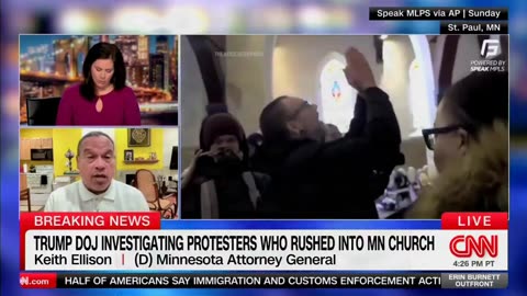 AG Keith Ellison says that terrorizing a church service is just "First Amendment activity."