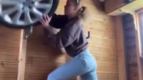 ))