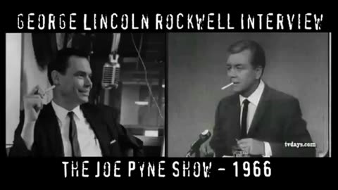 George Lincoln Rockwell Interview on Joe Pyne Show (1966)