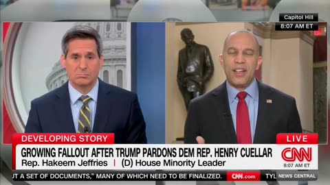 CNN Host Asks Hakeem Jeffries Why He Voted 'Present' On Trump Impeachment