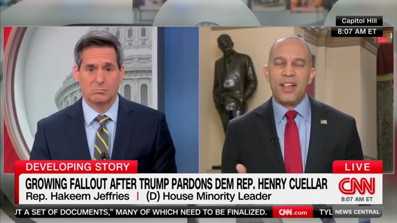 CNN Host Asks Hakeem Jeffries Why He Voted 'Present' On Trump Impeachment
