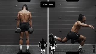 Trending: Big LEG day workout with dumbbells
