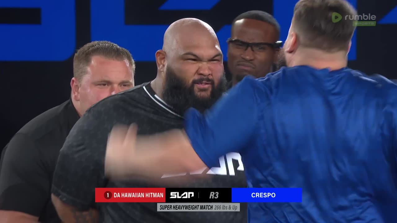 Power slap. Da Hawaiian Hitman vs Crespo | Power Slap 8 Full Match