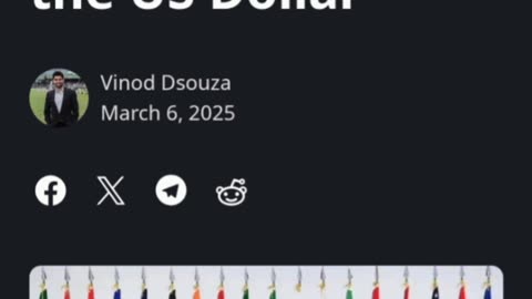 🟢⚪🟠 INDIA OFFICIALLY DISMISSES BRICS CURRENCY - By Vinod Dsouza