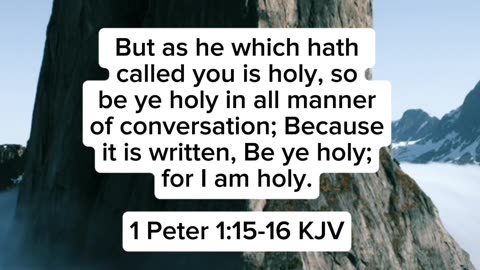 1 Peter 1:15-16 | Verse of the Day