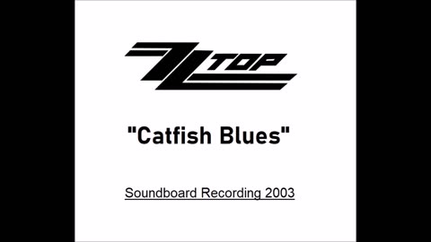 ZZ Top - Catfish Blues (New Jersey 2003) Soundboard