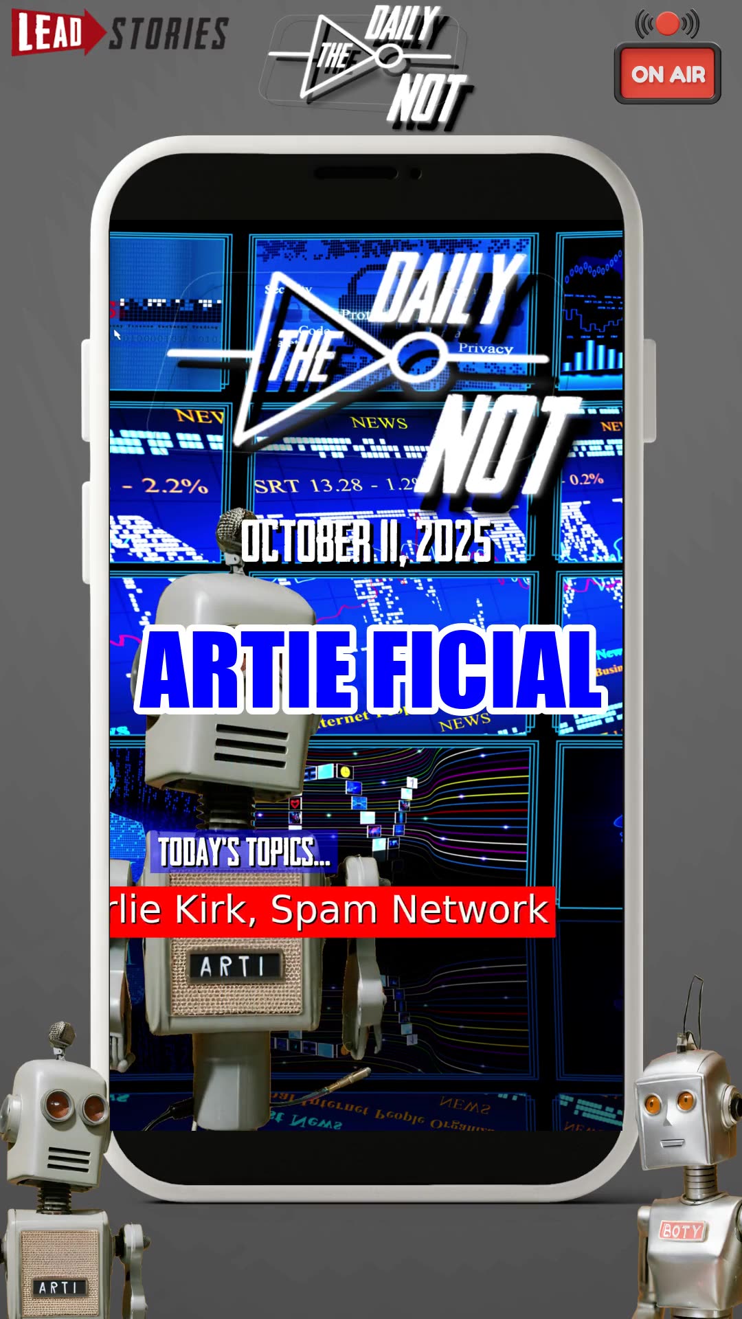 The Daily NOT - A show about what didnt happen today. Episode 554.