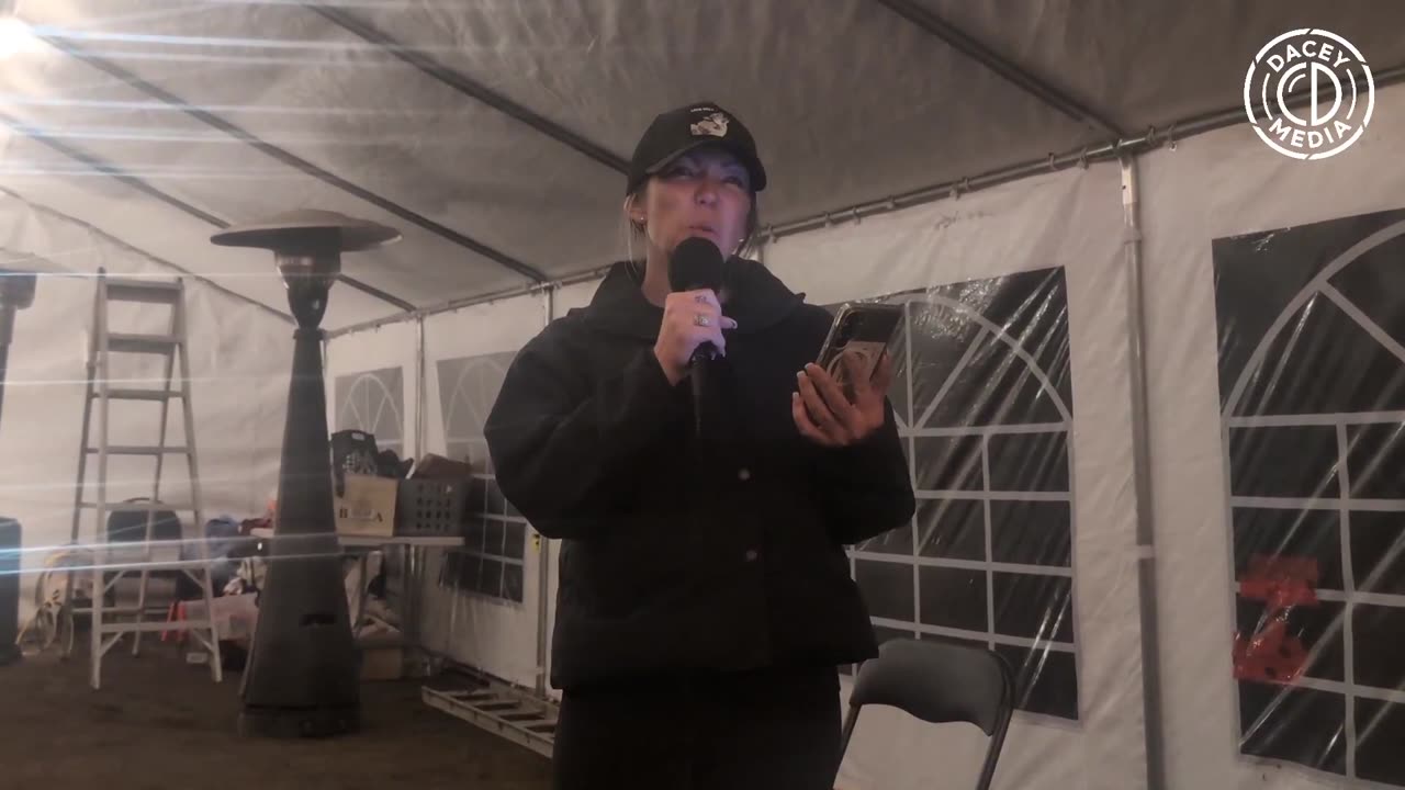 Katie Speaking After The CFIA Murdered Healthy Ostriches