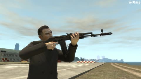 AK-74M Assault Rifle: Animations, Firing, Reloading