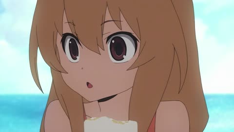 Toradora - beach fun