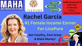 #341 Are You Happy With Your Monthly Income? Are You Healthy & Do You Feel Great? If YOU Answered NO...WATCH NOW & JOIN THE MOVEMENT To Get Healthy & Make Money TODAY! It's Time To Put Your Health First & CHANGE YOUR LIFE!