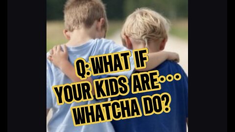 🚨Q: What If Your Kids Are… Whatcha Do? 🤯 .. A: The Truth Is..in Video 😬 #ASL #reaction #deaf
