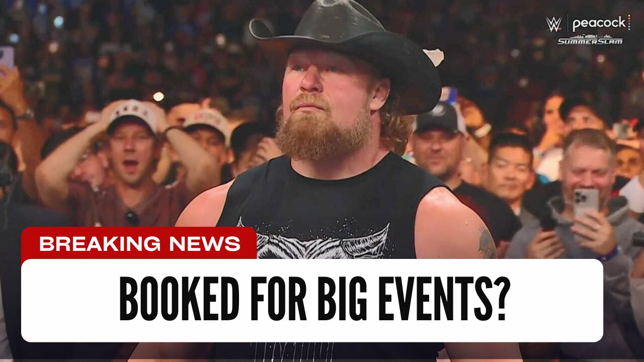 Brock Lesnar Booked For Two Big Events