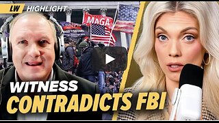 FBI's "Official Narrative" on J6 Continues to Crumble as New Details are Revealed
