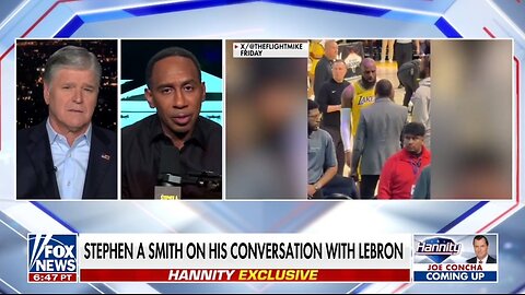 Stephen A Smith Reveals His Confrontation With LeBron James