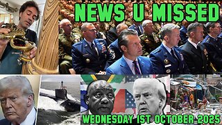 NEWS U MISSED WITH PAUL BROOKER & DREW DEMI WEDNESDAY 1ST OCTOBER 2025