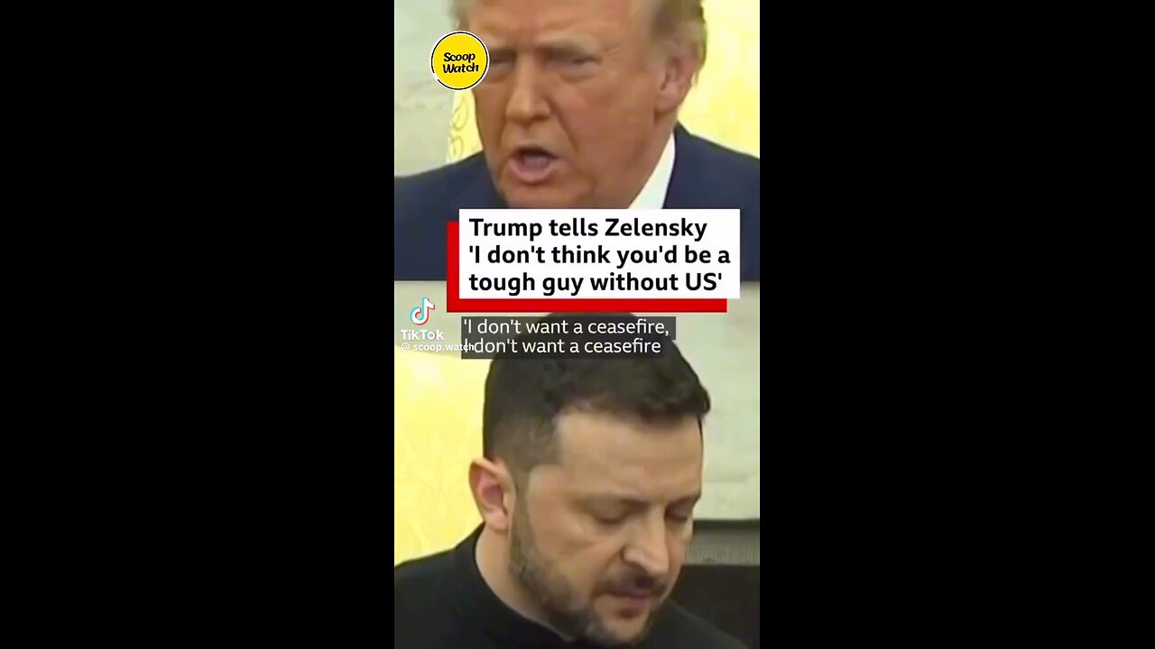 Trump Big Fight With Zelenski