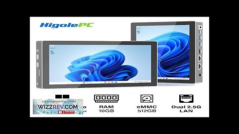 Higole F9B Pro 7'' N100 Mini PC with Touch Screen Windows 11 Review