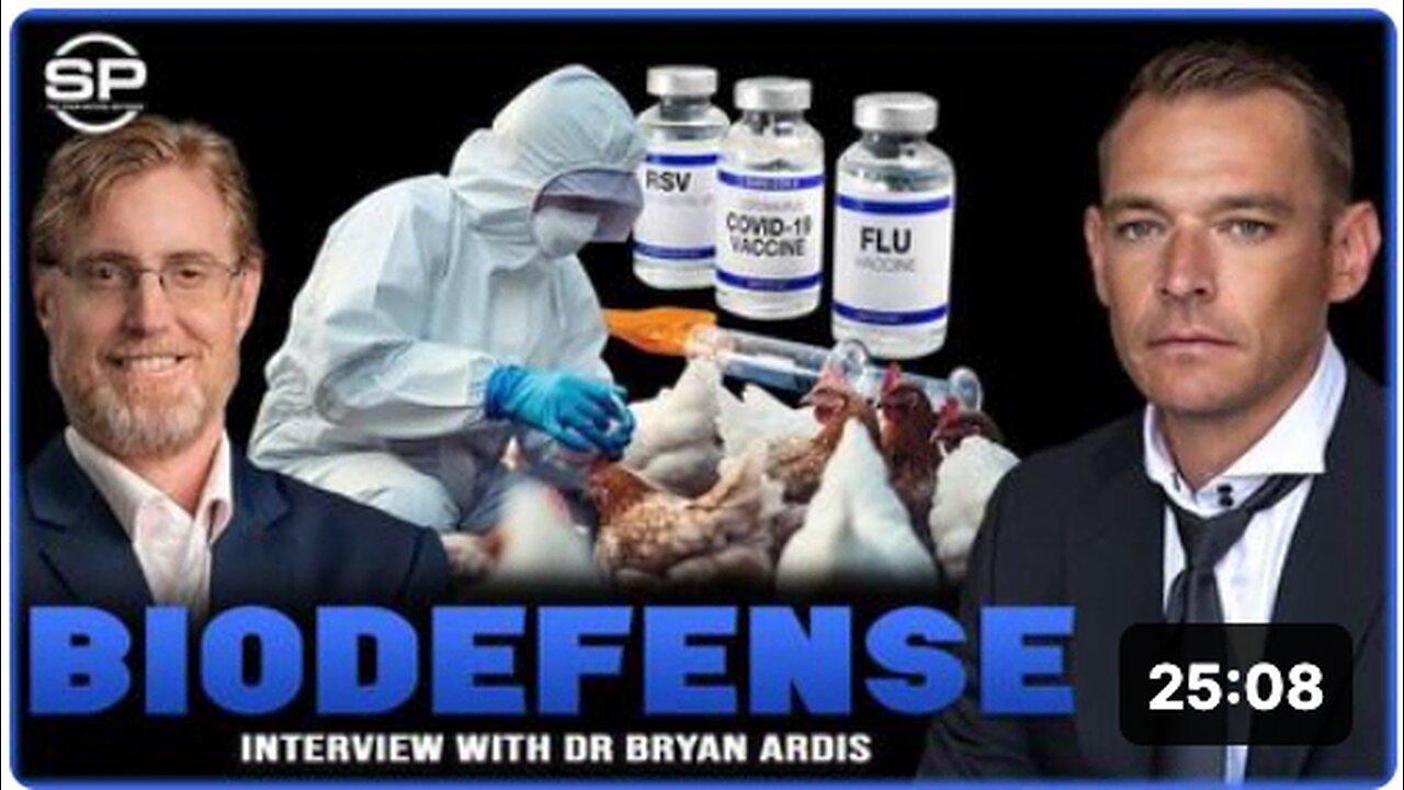 Dr. 'Bryan Ardis' & 'Stew Peters': The CURE for COVID , BIODEFENSE