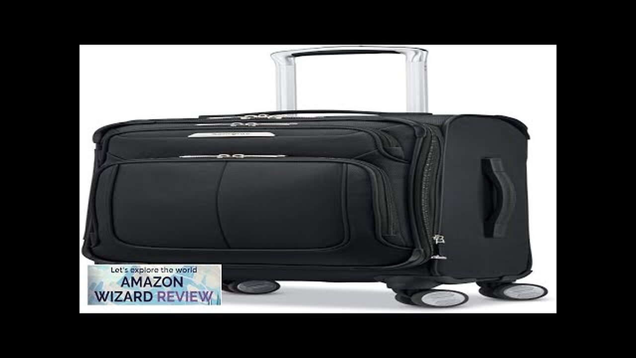 Samsonite Solyte DLX Softside Expandable Luggage with Spinner Wheels Midnight Black Review