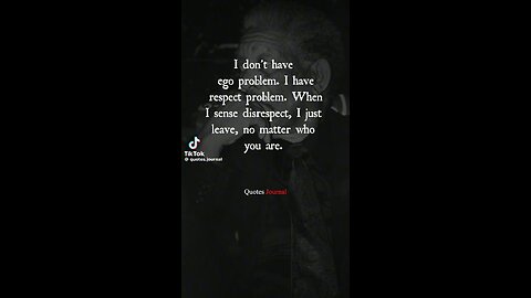 respect