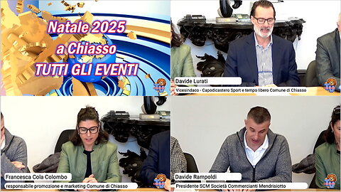 Conferenza stampa - Natale 2025 a Chiasso