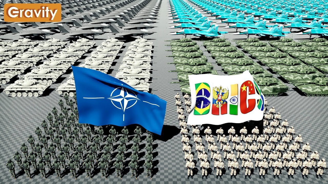 NATO vs BRICS: Military Power Comparison 202t | Who is Stronger?