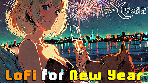 New Year LoFi Beats 🎉✨ | Chill & Unwind 😌 | Relaxing Paradise, New Year (Album Mix) 🎶🌟