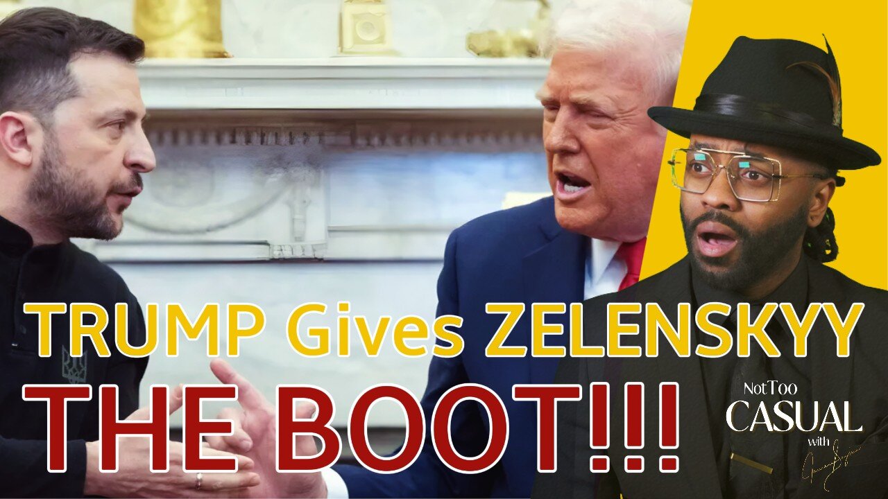 Zelensky Gets The BOOT From Trump! Find Out The 1st Thing he Did WRONG! Elon DISREPSECTS Oval Office