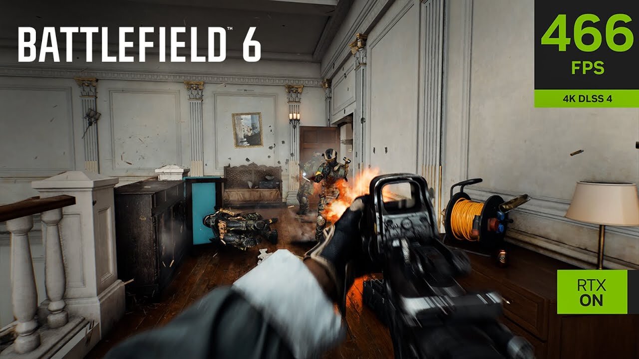 Battlefield 6 - Official NVIDIA DLSS 4 Reveal Trailer