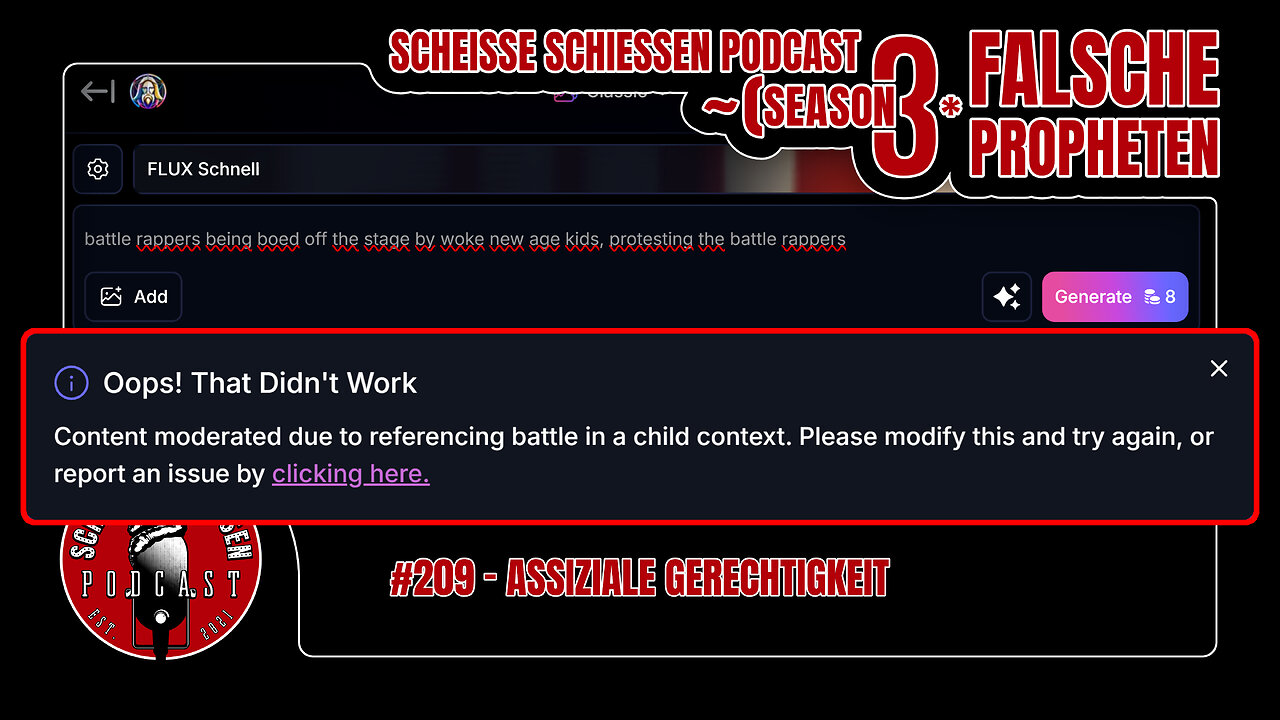 Scheisse Schiessen Podcast #209 - Assiziale Gerechtigkeit