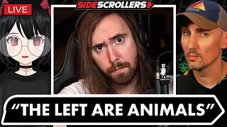 Asmongold Says The Online Left Are “ANIMALS” + Hasan Collar-Gate Gets WORSE + More | Side Scrollers