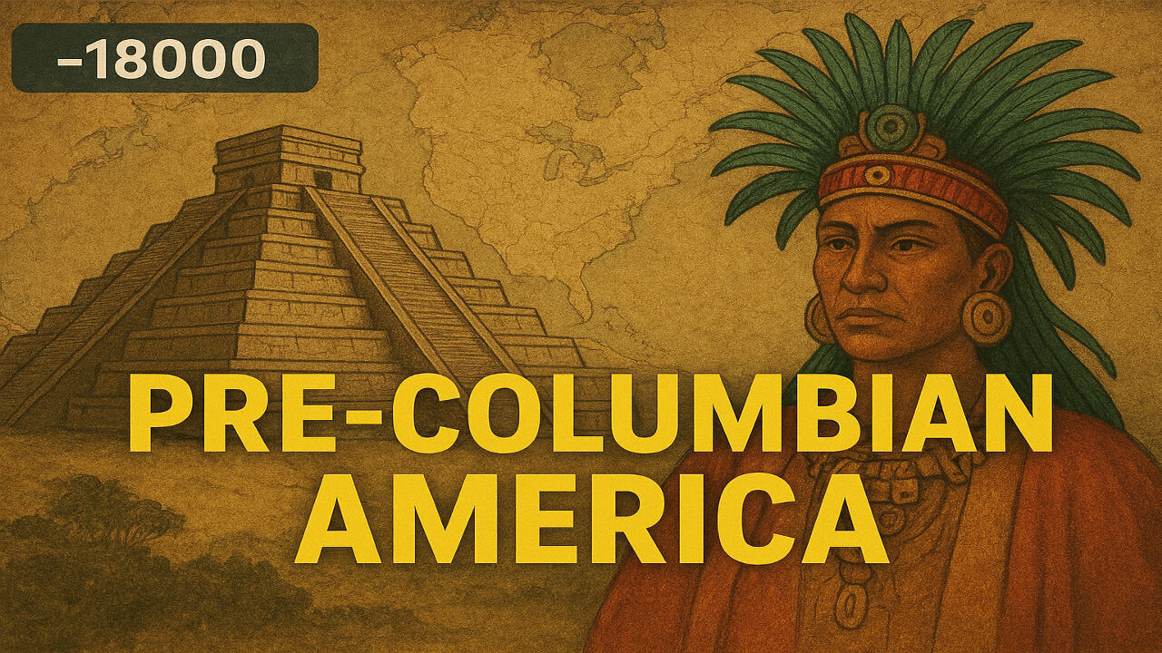 Pre-Columbian America - Summary on a Map🚨| Top Latest World Geopolitics Breaking News Headlines Updates Today🌍
