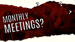 What happened to SDCGO’s Monthly Meetings?