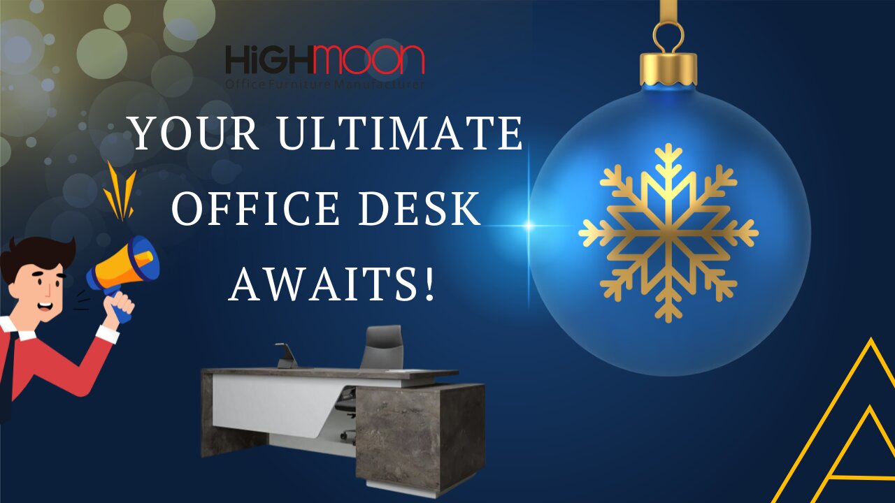 Modern Office Desks in Dubai | Straight Desk Designs by Highmoon
