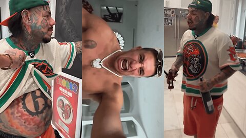 SteveWillDoIt Visits 6ix9ine’s House for Thanksgiving