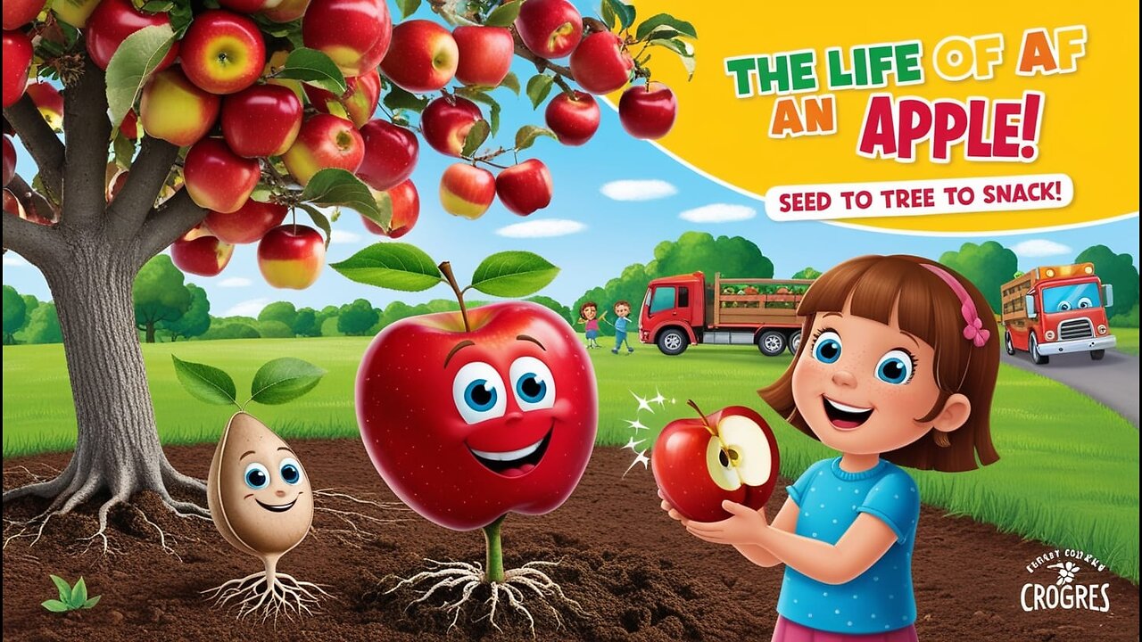 Apple Magic Tale | A Joyful Song and Rhyme for Little Explorers